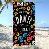 Mexican Day of the Dead Beach Towel