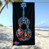 Mexican Day of the Dead Beach Towel
