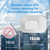 Double-Sided Magnetic Window Cleaner with Scraper