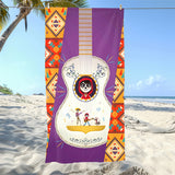 Mexican Day of the Dead Beach Towel