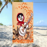 Mexican Day of the Dead Beach Towel