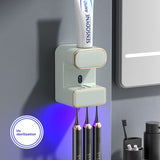 Electric toothbrush sanitizer