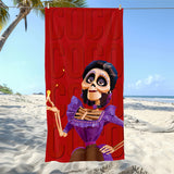 Mexican Day of the Dead Beach Towel