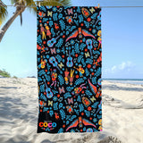 Mexican Day of the Dead Beach Towel