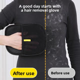 Pet Electrostatic Hair Removal Gloves Household Sofa Clothes Brush Two-Way Lint Gloves Hair Cleaning Brush