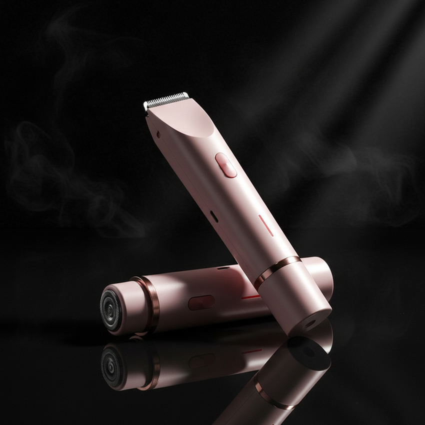 Double Head USB Rechargeable Hair Removal Shaver